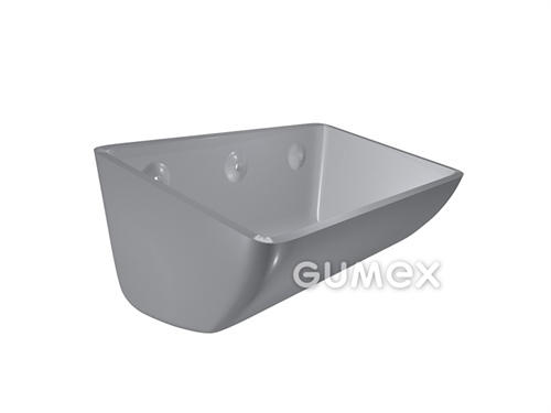 Elevatorbecher gepresst SPS HDP, 140-120/5mm, A-145, B-120, C-90, E-8,5, F-70/2, 0,61dm3, PE, 